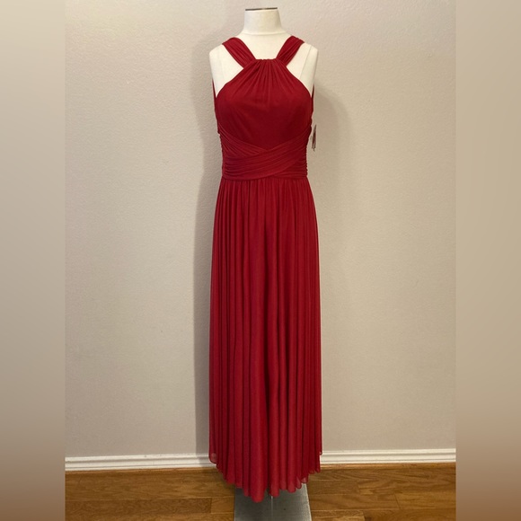 NWT Red Halter Dress - Picture 2 of 5